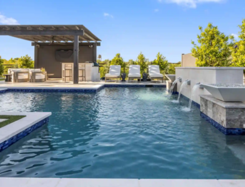 Elegant Infinity Edge Spa